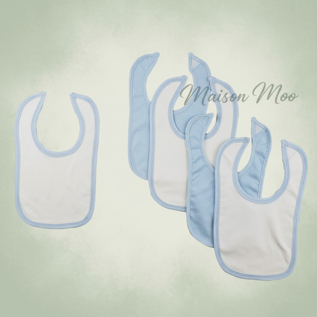 5 Baby Bibs