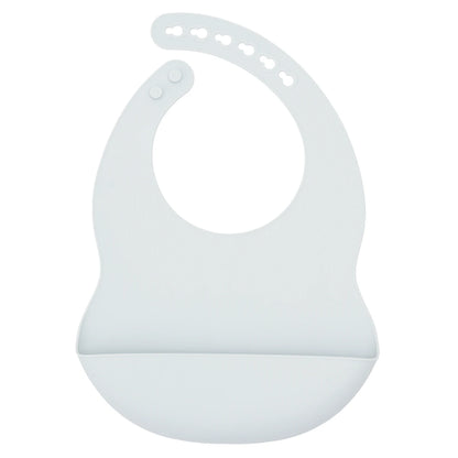 Color Kids 1PCS Silicone Baby Bib Adjustable Waterproof Feeding Bib