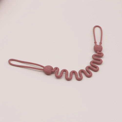 Fashion Baby Silicone Pacifier Chain, 1/4 Pcs Soft Elastic Toy Straps