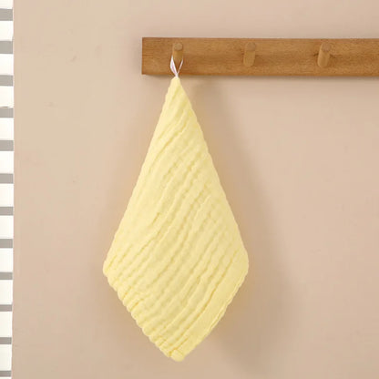 Soft Muslin Baby Washcloths - Gentle Newborn Face Towel for Sensitive