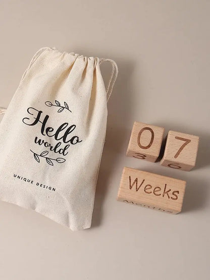 Baby Photo Shoot Essentials – Month & Milestone Cube Props Monthly