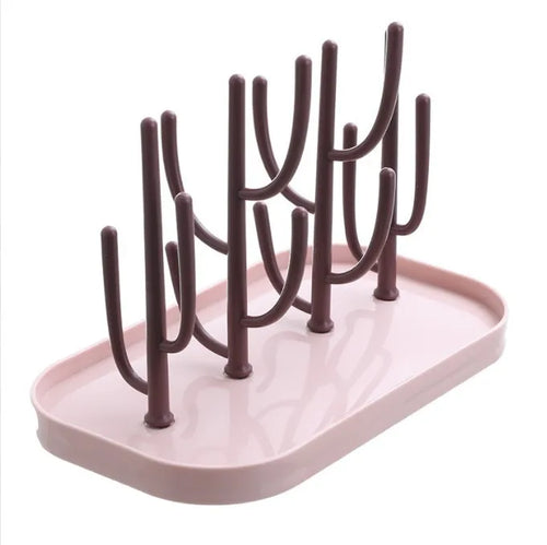 Baby Essentials Bottle Drying Rack for Kitchen Counter,Detachable