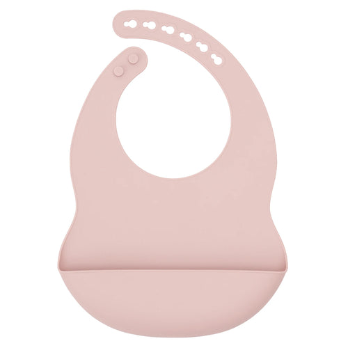 Color Kids 1PCS Silicone Baby Bib Adjustable Waterproof Feeding Bib