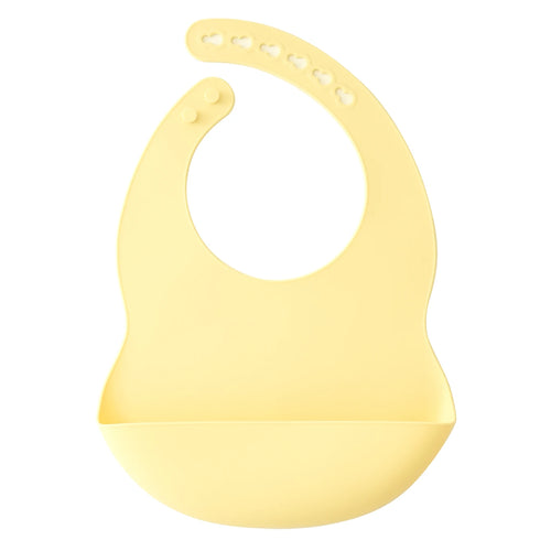 Color Kids 1PCS Silicone Baby Bib Adjustable Waterproof Feeding Bib