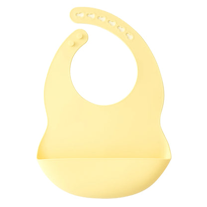Color Kids 1PCS Silicone Baby Bib Adjustable Waterproof Feeding Bib