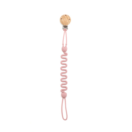 Fashion Baby Silicone Pacifier Chain, 1/4 Pcs Soft Elastic Toy Straps
