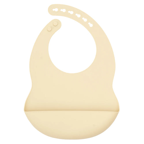 Color Kids 1PCS Silicone Baby Bib Adjustable Waterproof Feeding Bib