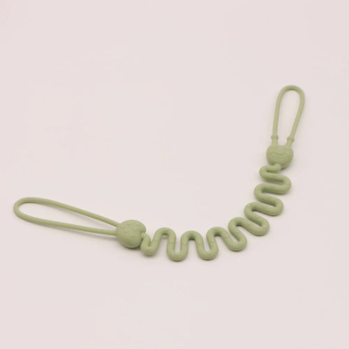 Fashion Baby Silicone Pacifier Chain, 1/4 Pcs Soft Elastic Toy Straps