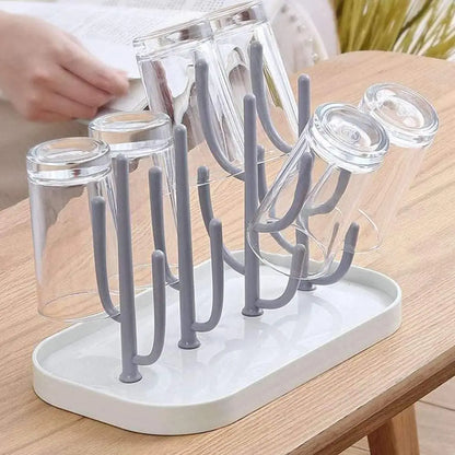 Baby Essentials Bottle Drying Rack for Kitchen Counter,Detachable