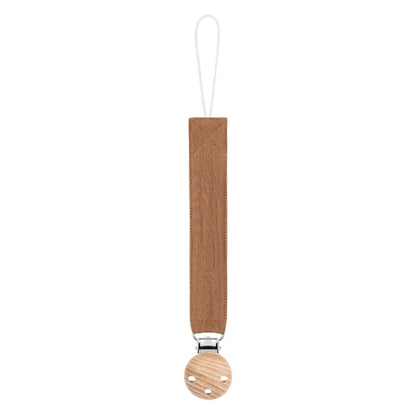 N80C Cotton Cloth Pacifier Clip Baby Teether Toy Hanging Rope Chain