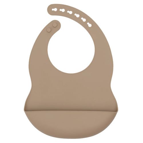 Color Kids 1PCS Silicone Baby Bib Adjustable Waterproof Feeding Bib