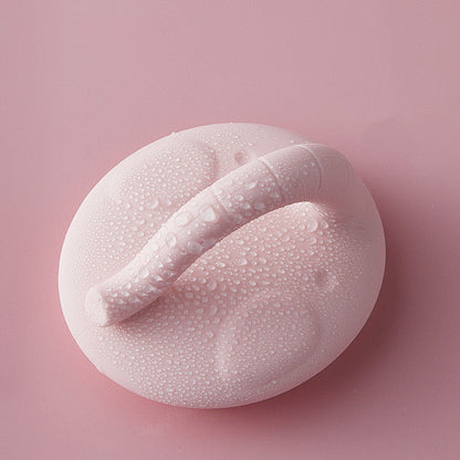 Baby Shower Brush To Remove Dandruff Silicone Scrubbing