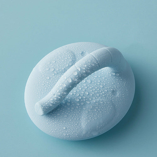 Baby Shower Brush To Remove Dandruff Silicone Scrubbing