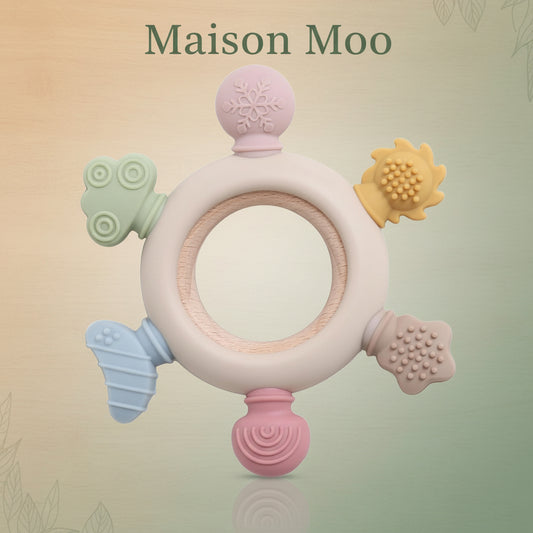 Soft blossom Sensory teether